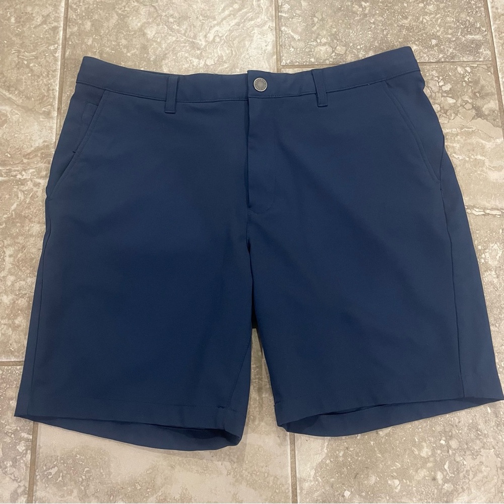 Bonobos Men’s High Performance Golf‎ Shorts 8” inseam Blue size 35